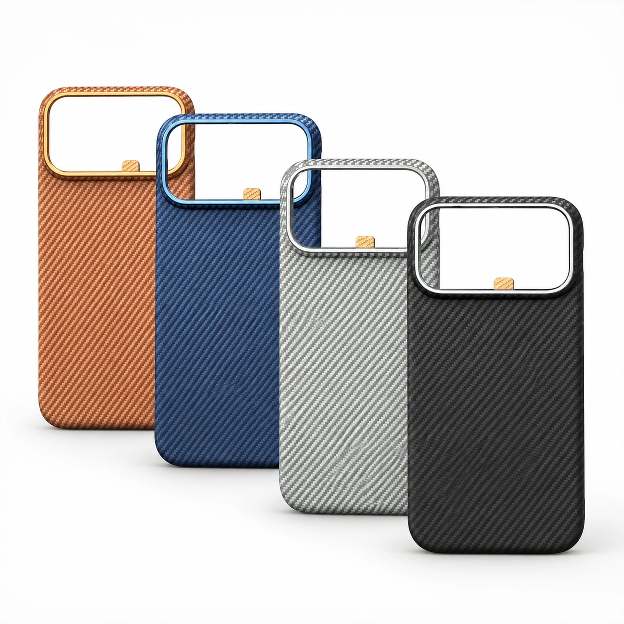 Slim Fit Carbon Fibre iPhone and Samsung S series Case - 4 Colours