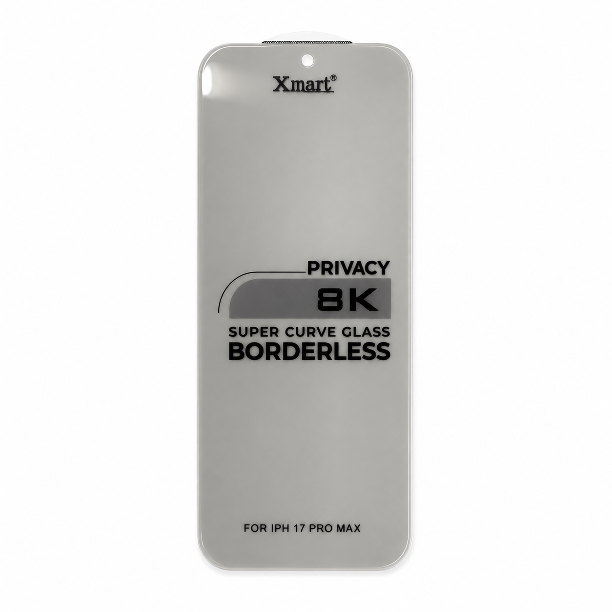 Xmax Privacy 8K Borderless Glass packaging - alternate view